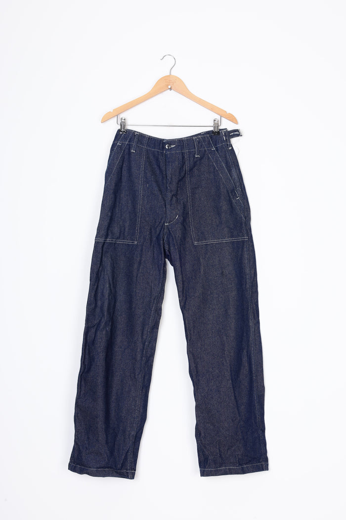 Engineered Garments Workaday Mens Blue Pants Size XS