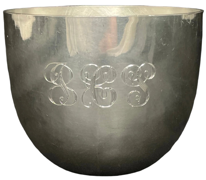 Engraved Stieff Pewter Jefferson Cup "JCS".
