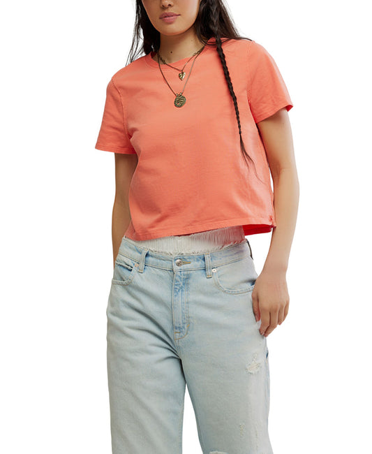 Everyday Tee in Crab Apple - Madison's Niche