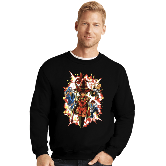 Crewneck Sweater, Unisex / Small / Black