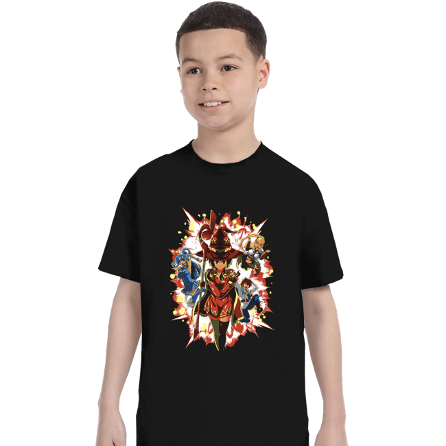 Daily_Deal_Shirts T-Shirts, Youth / XS / Black Explosion Magic