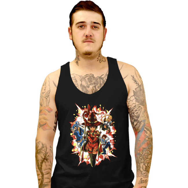 Tank Top, Unisex / Small / Black