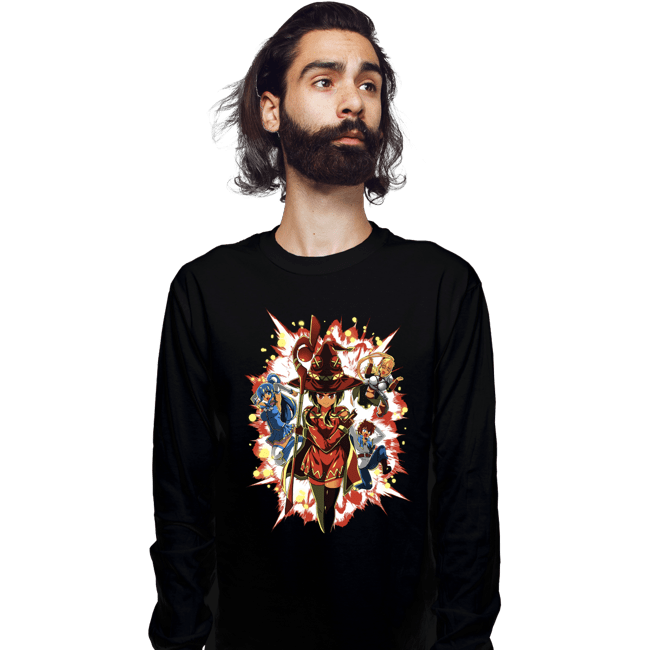 Long Sleeve Shirts, Unisex / Small / Black