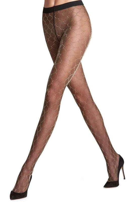 Falke all over glitter tights  on a white background
