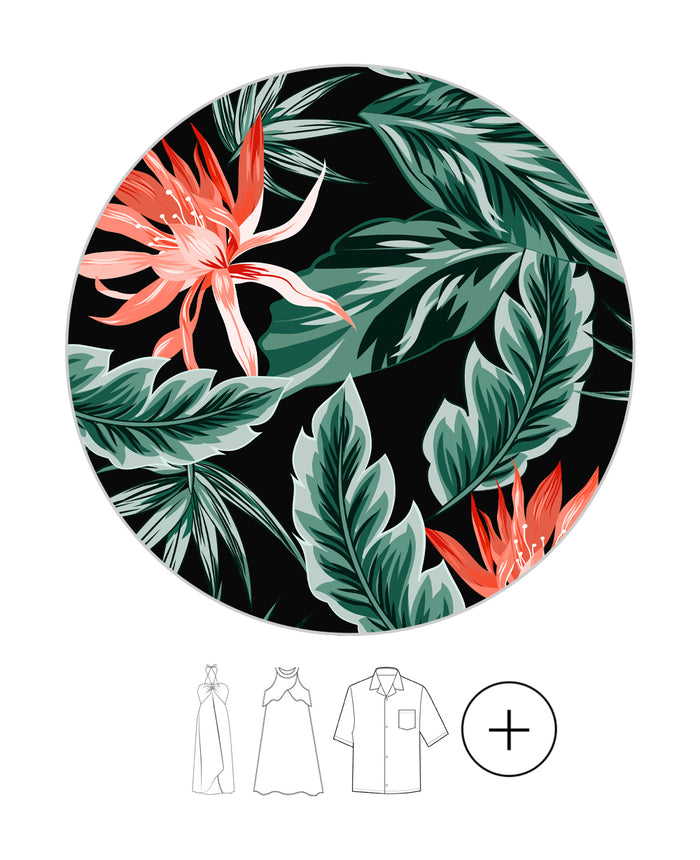Father Daughter Set in Blooming Lily