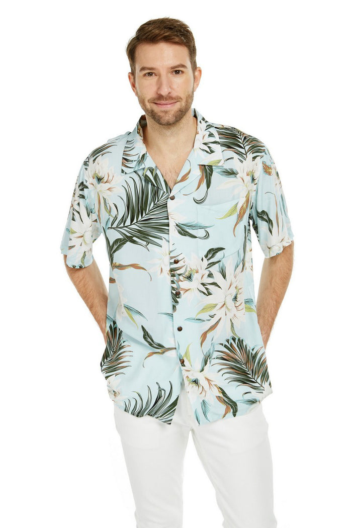 Father Daughter Set in Wispy Cereus Light Blue
