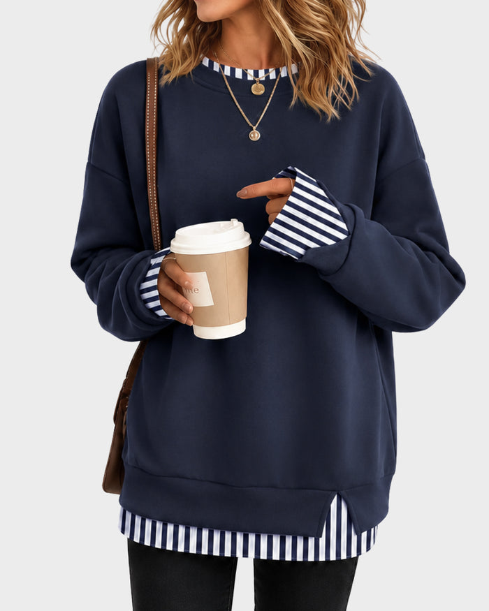 Navy Stripe / S