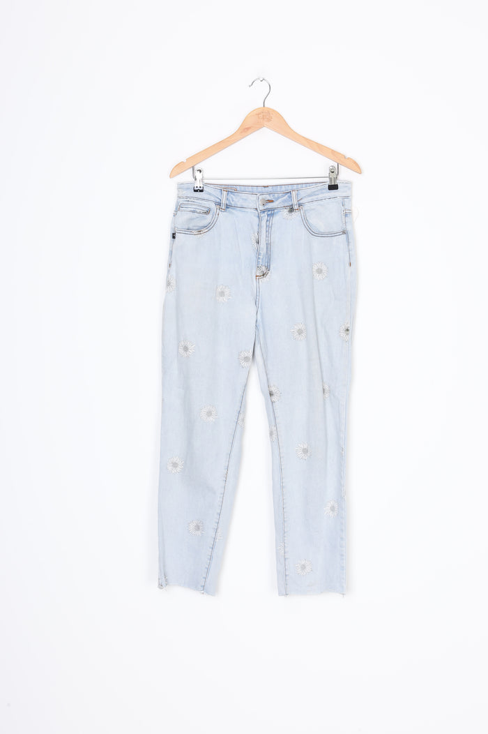 Federation Womens Blue Jeans Size 12