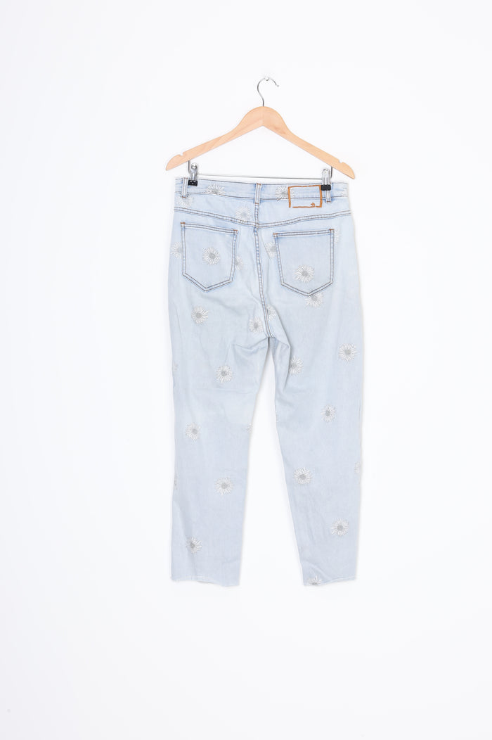 Federation Womens Blue Jeans Size 12