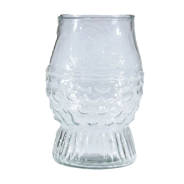 Fish Shaped Drinking Glass - Madison's Niche