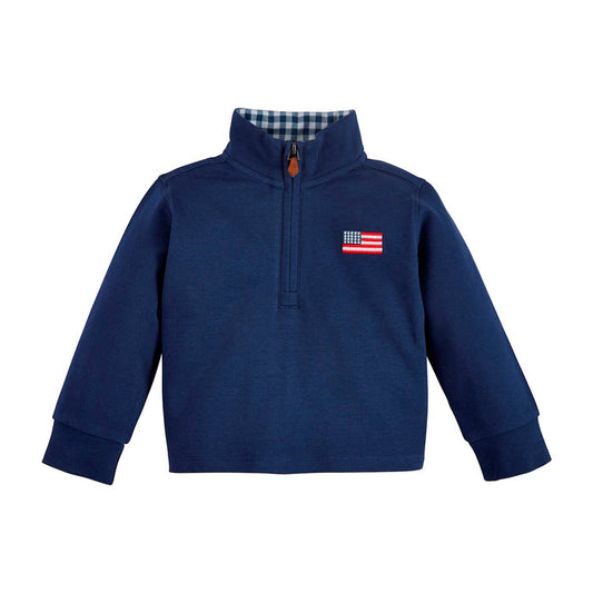 Flag Quarter Zip - Madison's Niche