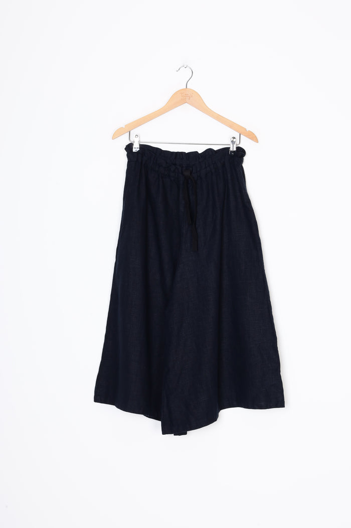 Fog Linen Work Womens Blue Pants Size S