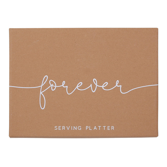 "Forever" Serving Platter - Madison's Niche