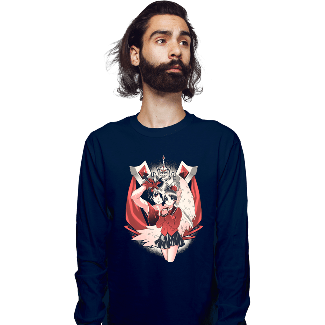 Long Sleeve Shirts, Unisex / Small / Navy