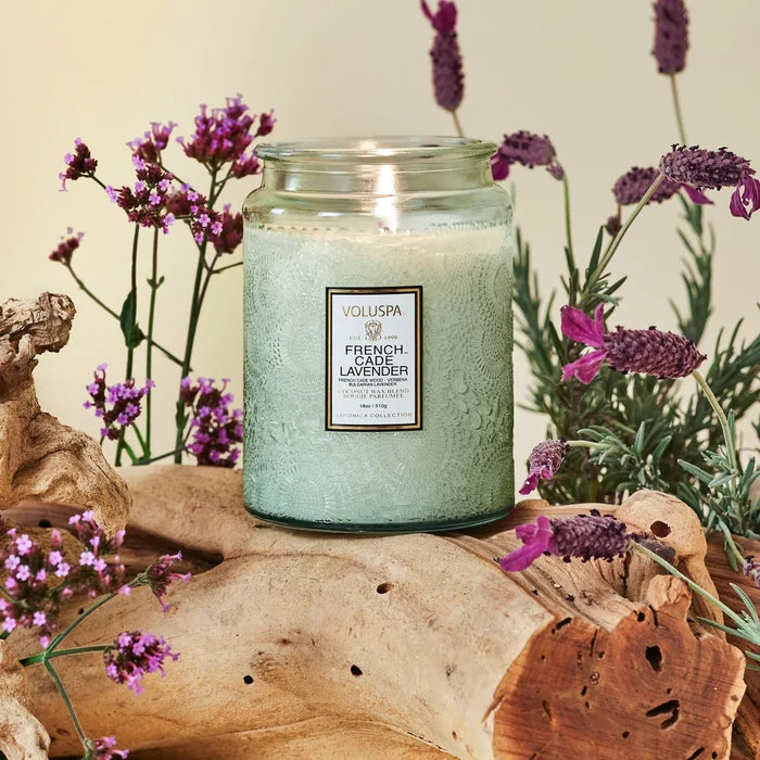 18oz Candle- French Cade Lavender - Madison's Niche