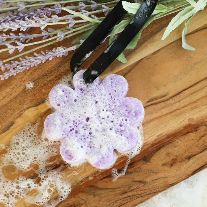 French Lavender Wild Flower Bath Sponge - Madison's Niche