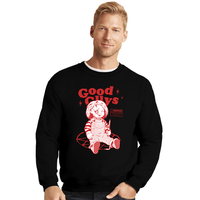 Crewneck Sweater, Unisex / Small / Black