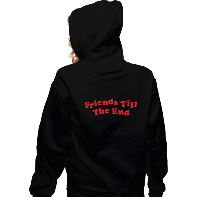 Zippered Hoodies, Unisex / Small / Black
