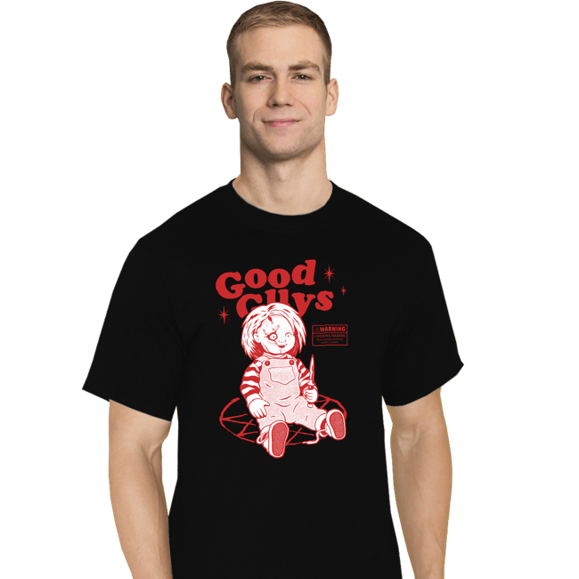 Daily_Deal_Shirts T-Shirts, Tall / Large / Black Friends Till The End