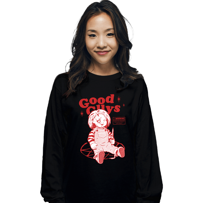 Long Sleeve Shirts, Unisex / Small / Black