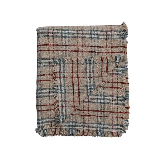 Fringed Throw - Madison's Niche