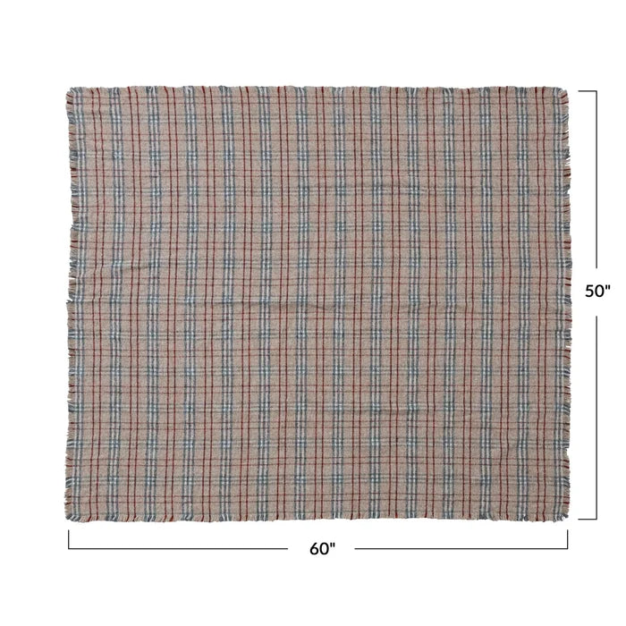 Fringed Throw - Madison's Niche
