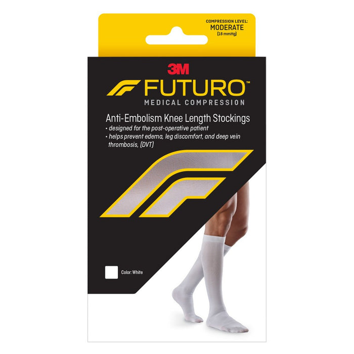 Futuro 71059EN Anti-Embolism Stockings, 1 Pair
