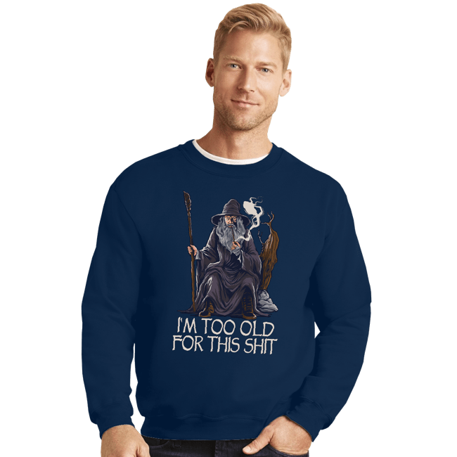 Crewneck Sweater, Unisex / Small / Navy