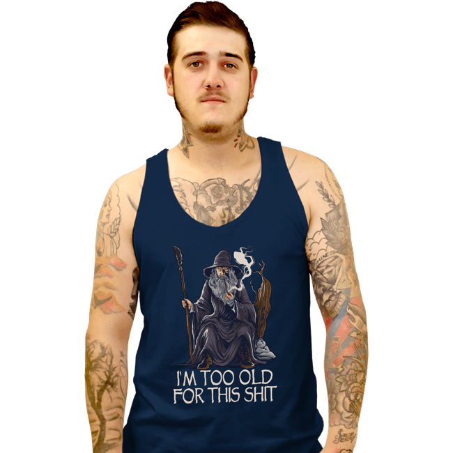 Tank Top, Unisex / Small / Navy