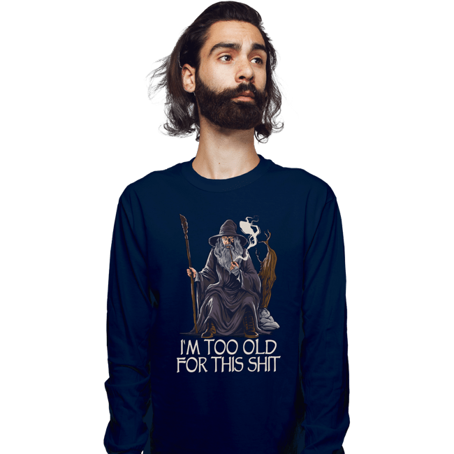 Long Sleeve Shirts, Unisex / Small / Navy