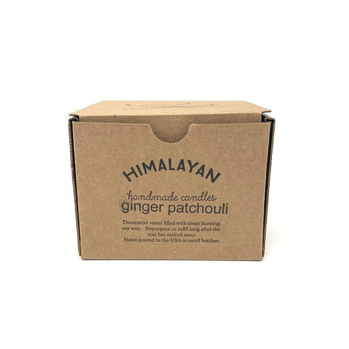 Ginger Patchouli Camellia Pot Candle - Madison's Niche