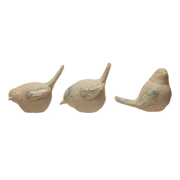 Glazed Stoneware Bird - Madison's Niche