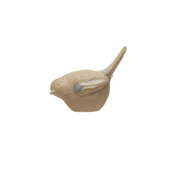 Glazed Stoneware Bird - Madison's Niche