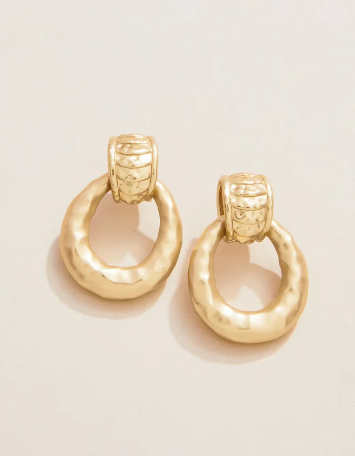 Gold Devaul Earrings - Madison's Niche