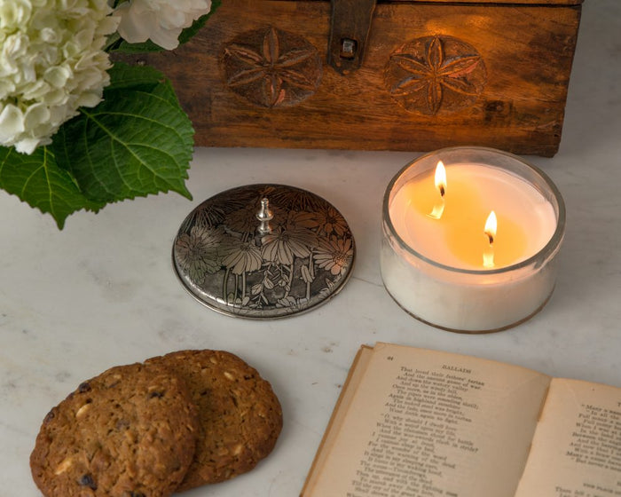 Grapefruit Pine Wild Dahlia Jar Candle - Madison's Niche