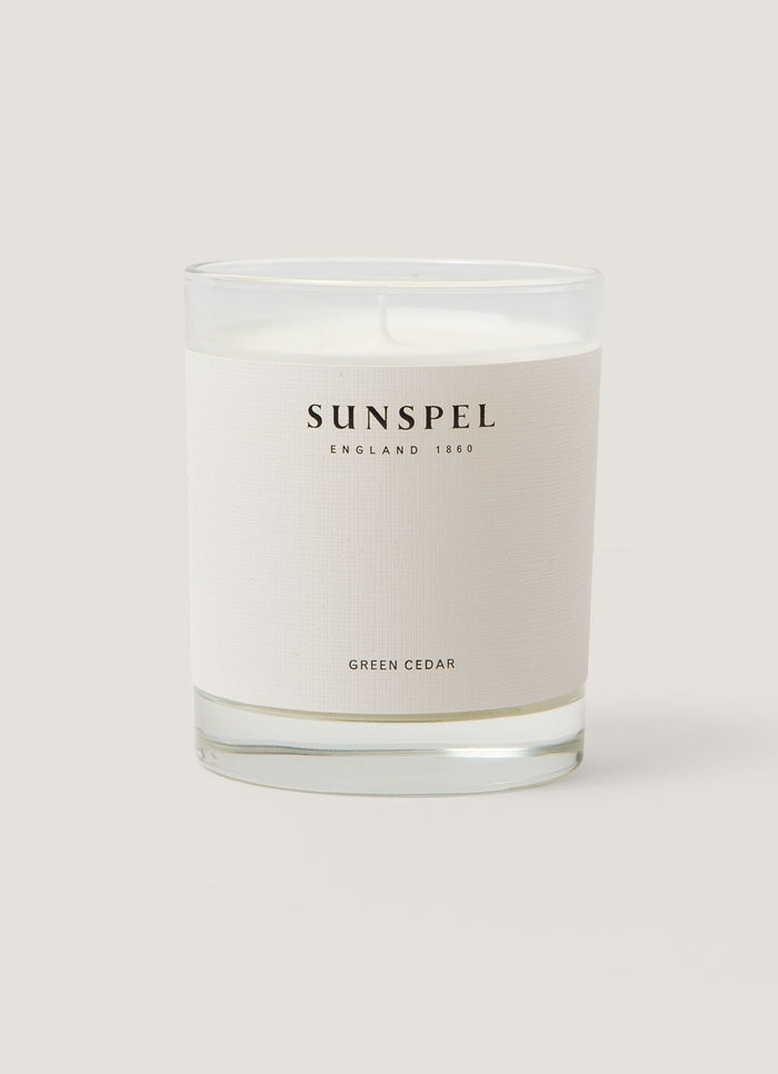 Green Cedar Candle