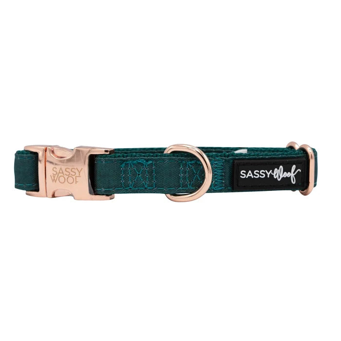 Green Dog Collar - Madison's Niche
