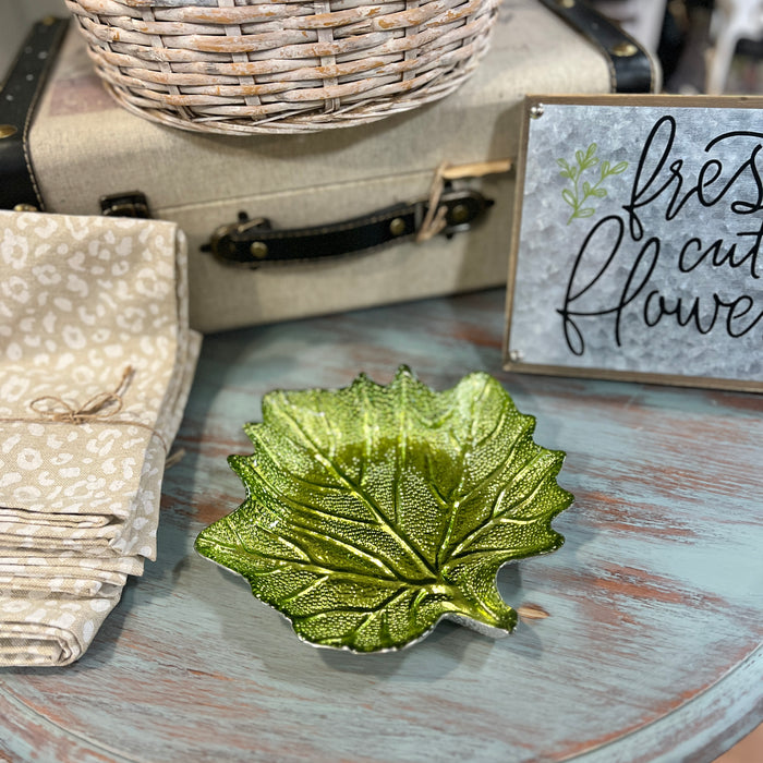 Green Leaf Tray