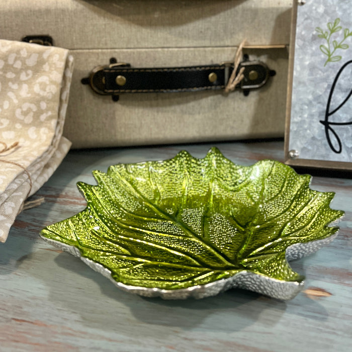 Green Leaf Tray