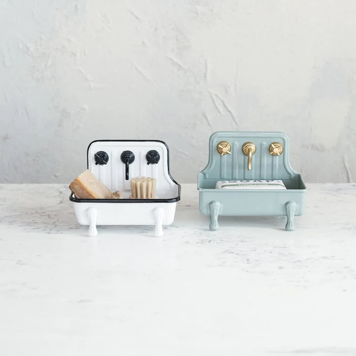 Grey Sink Soap Dish - Madison's Niche