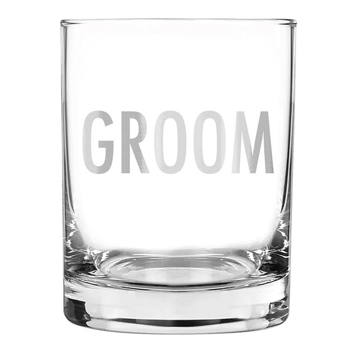 Groom Boxed Glass - Madison's Niche