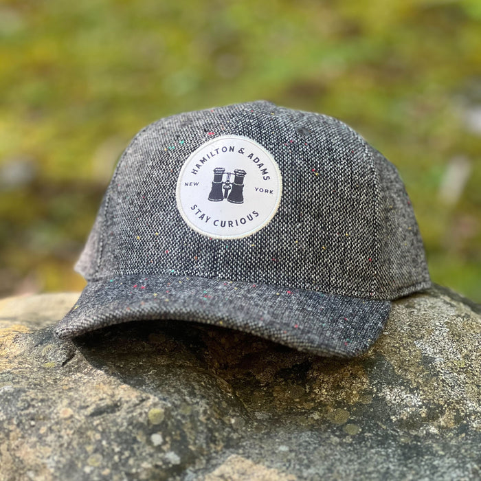 Hamilton & Adams™ Logo Hat - Black Tweed