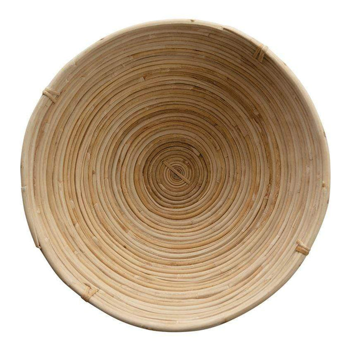 Hand Woven Cane Bowl - Madison's Niche