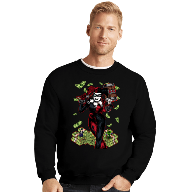 Crewneck Sweater, Unisex / Small / Black