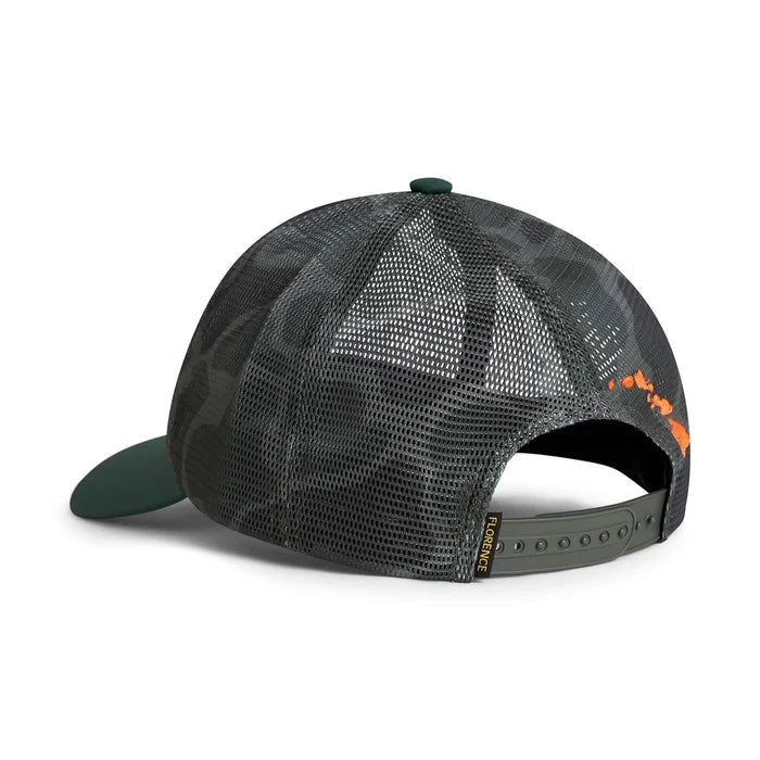 Florence Marine X Hawaii Mesh Trucker angled view
