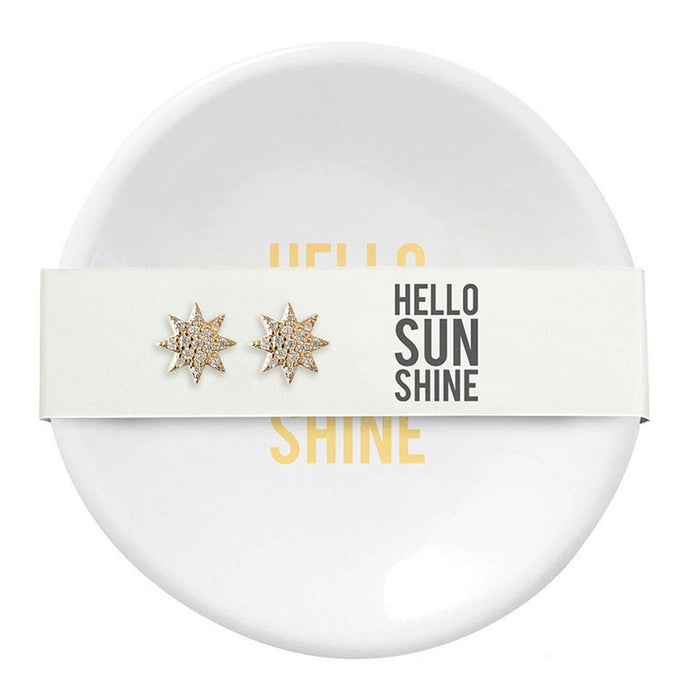 "Hello Sunshine" Earrings & Tray Set - Madison's Niche