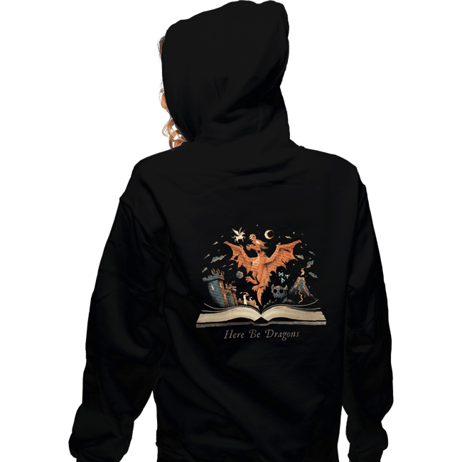 Zippered Hoodies, Unisex / Small / Black