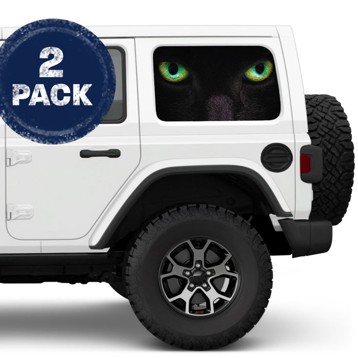 Here Kitty Kitty Side Windows Printed Vinyl Decal
