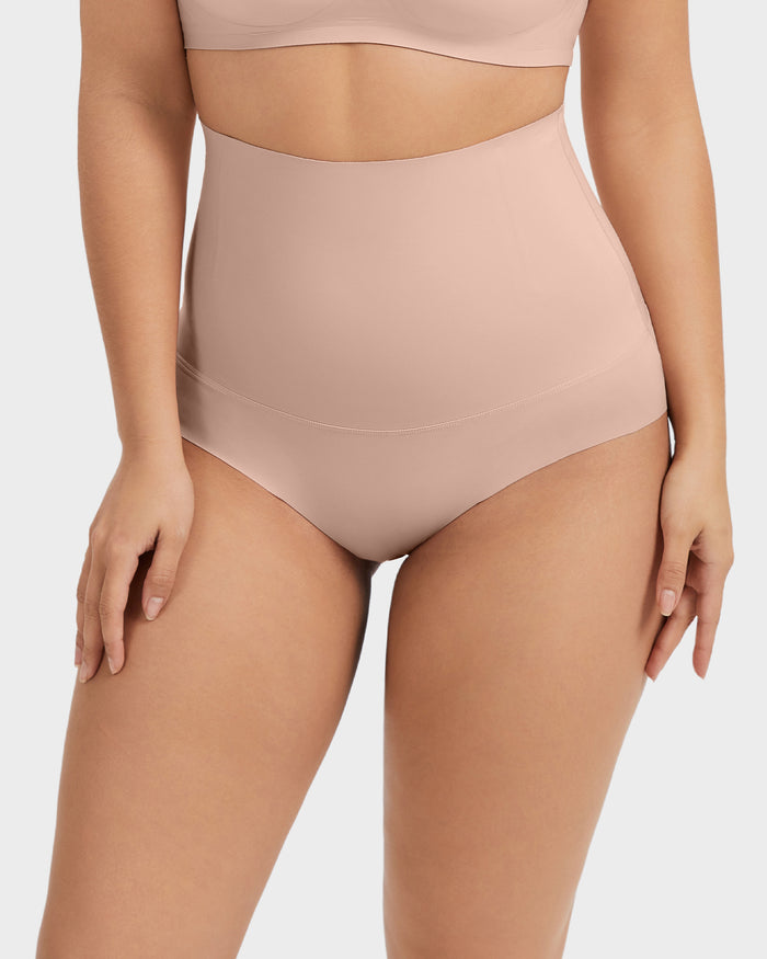 High Waist Seamless Tummy Control Panties (5 Pack)