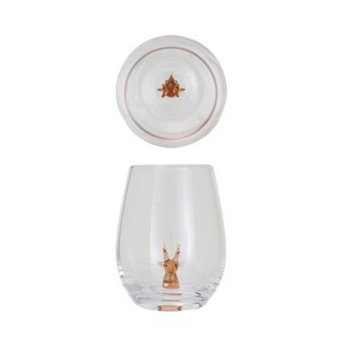 Holiday Figure Stemless Wine - Madison's Niche